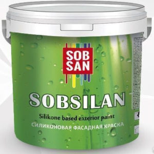 СИЛИКОНОВАЯ ФАСАДНАЯ КРАСКА SOBSILAN