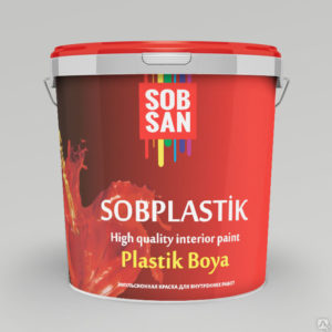 ЭМУЛЬСИОННАЯ КРАСКА SOBPLASTIK