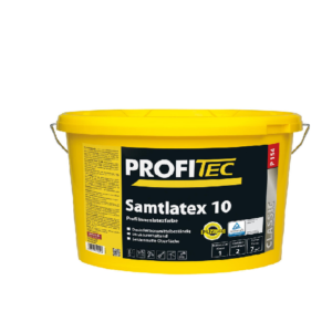 КРАСКА ИНТЕРЬЕРНАЯ ПРОФЕССИОНАЛЬНАЯ ШЕЛКОВИСТОМАТОВАЯ PROFI TEC P154 SAMTLATEX 10. 12,5Л